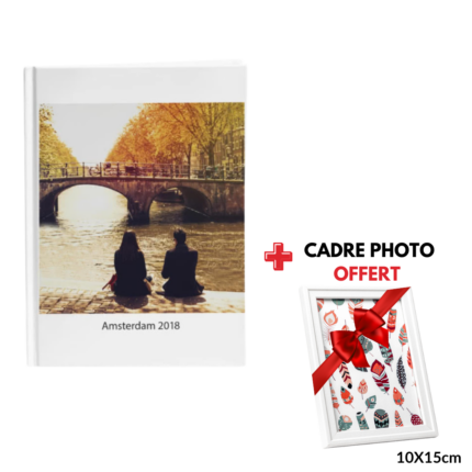 ALBUM DIGITAL VERTICAL AVEC COVER PERSONNALISABLE A4
